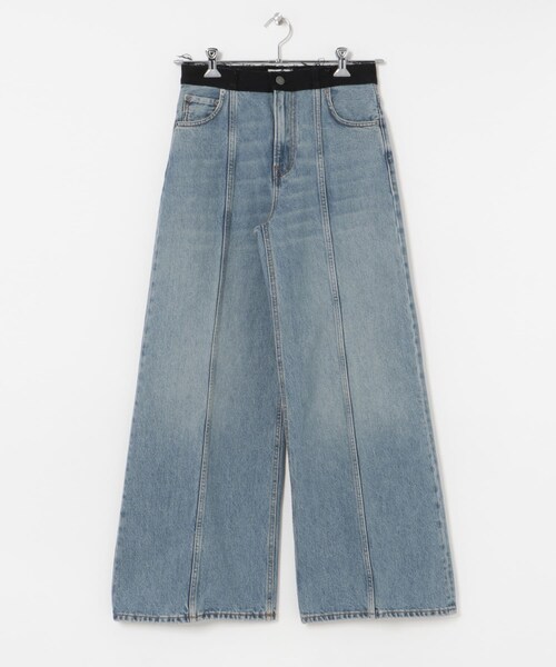 URBAN RESEARCH（アーバンリサーチ）の「HAIKURE　PEACE/C ASIAN FIT LAGOON WASH（デニムパンツ・レディース・L WASH・25/24）」の2枚目の写真