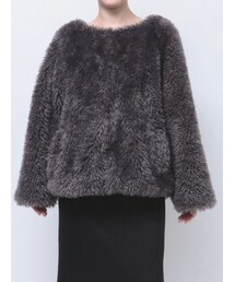 LAGUNAMOON（ラグナムーン）の「【WEB限定】カールフェイクファー