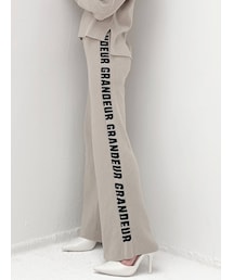 GYDA | 【SETUP着用可】GRANDEURジャガード リブニットパンツ(その他パンツ)