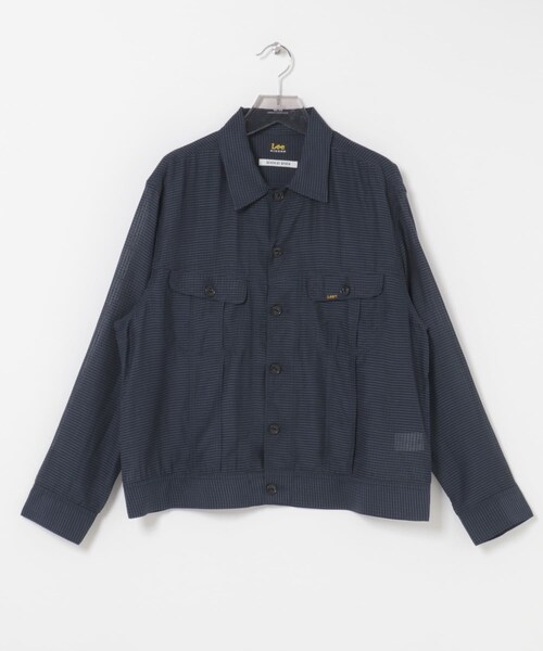 URBAN RESEARCH（アーバンリサーチ）の「SEVEN BY SEVEN　SHEER COWBOY JACKET（テーラードジャケット・メンズ・010 BLACK/120 NAVY・M/L）」の10枚目の写真