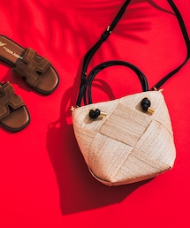 URBAN RESEARCH ROSSO WOMEN | VIOLAd’ORO アバカメッシュ2WAYバッグ(ショルダーバッグ)