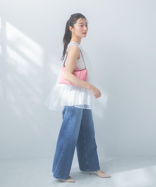 URBAN RESEARCH ROSSO（アーバンリサーチロッソ）の「シアードットティアードブラウス（シャツ/ブラウス・レディース・NAVY/WHITE・Free）」の7枚目の写真
