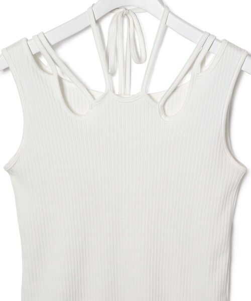ADAM ET ROPE'(アダムエロペ)の「【MURRAL】Ivy tank(タンクトップ・レディース・ブラック/ライトグレー/ホワイト・1)」の10枚目の写真