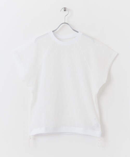 URBAN RESEARCH Sonny Label（アーバンリサーチサニーレーベル）の「SLAB Mesh Raglan Pullover（その他トップス・レディース・オフ/ブラック・FREE）」の6枚目の写真