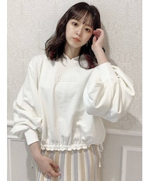 dazzlin | freesiaボリュームタックスリーブパーカー(パーカー)
