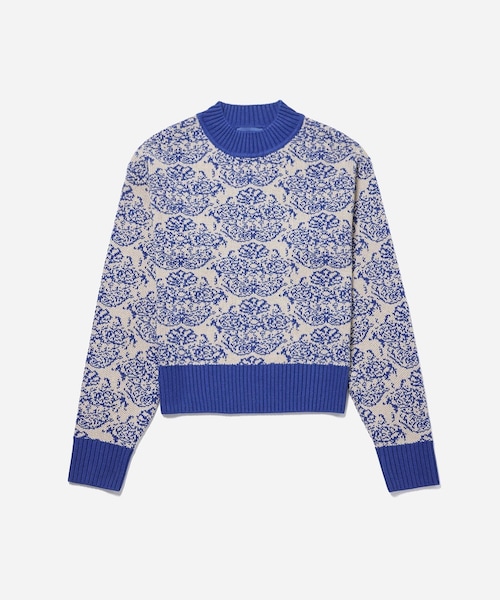 Saturdays NYC（サタデーズ ニューヨークシティ ）の「VARICK MOCKNECK SWEATER（ニット/セーター・レディース・ブラック/ブルー・L/XL/XS）」の6枚目の写真