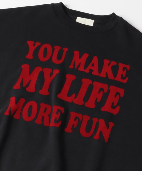 THE GOODLAND MARKET（ザグッドランドマーケット）の「TONY　You Make My Life More Fun Sweat（スウェット・メンズ・GRY/NVY/BLK・M/L）」の6枚目の写真