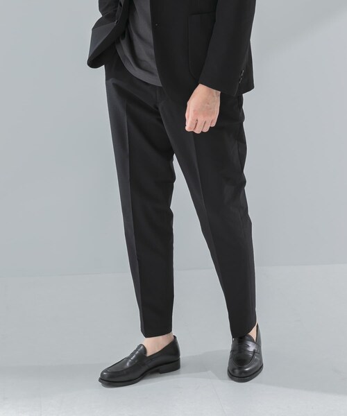 URBAN RESEARCH DOORS(アーバンリサーチドアーズ)の「『イージーケア』LIFE STYLE TAILOR シアサッカーコンフォータブルパンツ(スラックス・メンズ・NAVY/BLACK・S/M/L/XL)」の6枚目の写真