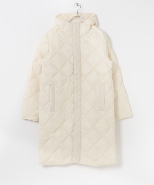 TAION　HOOD LONG DOWN JACKET
