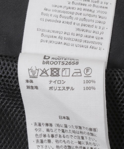 URBAN RESEARCH（アーバンリサーチ）の「blurhmsROOTSTOCK　WASHED NYLON COACH JACKET（テーラードジャケット・メンズ・BLACK・2/3/4）」の13枚目の写真