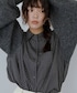 KBF（ケイビーエフ）の「ニットスリーブストライプシャツ（シャツ/ブラウス・One）」