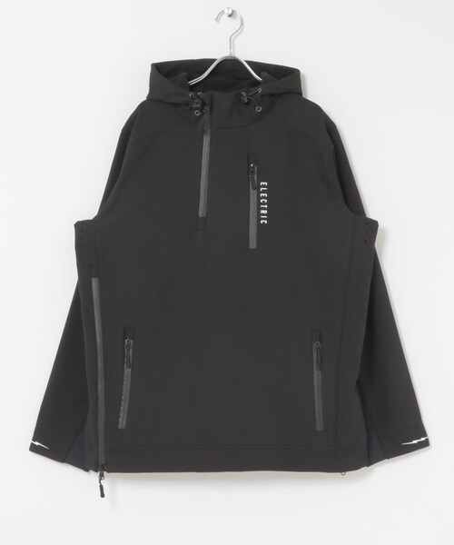 URBAN RESEARCH（アーバンリサーチ）の「ELECTRIC　WATER REPELENT TECH HOOD（パーカー・メンズ・BLACK・L/XL）」の2枚目の写真