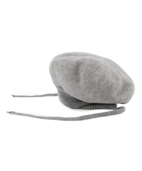 ADAM ET ROPE'（アダムエロペ）の「【chisaki（チサキ）】Epoca/エポカ（ハンチング/ベレー帽・レディース・ブラック/グレー/オフホワイト・F）」の9枚目の写真