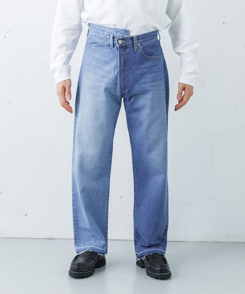 URBAN RESEARCH（アーバンリサーチ）の「The DUFFER N NEPHEWS　SPLIT DENIM PANTS（デニムパンツ・メンズ・INDIGO・M）」の4枚目の写真