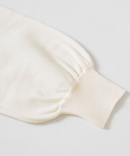 SENSE OF PLACE by URBAN RESEARCH（センスオブプレイスバイアーバンリサーチ）の「『一部WEB限定カラー』ストレッチショルダータックセーター（ニット/セーター・レディース・OFF WHITE/GRAY/MOCHA/RED/YELLOW/BLACK/BLUE・one/One）」の16枚目の写真