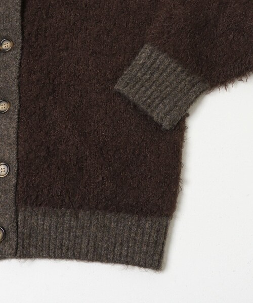 ITEMS URBANRESEARCH（アイテムズ アーバンリサーチ）の「シャギービッグカーディガン（カーディガン/ボレロ・レディース・BEG/L.GRY/BRN・Free）」の13枚目の写真