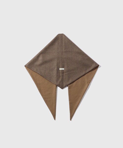 ADAM ET ROPE'（アダムエロペ）の「【SOLARIS&CO./ソロリスアンドコー】QUEEN（ストール/ショール・メンズ・ブラック/ブラウン・F）」の9枚目の写真