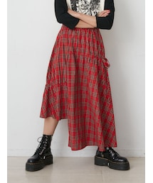 jouetie | アシメギャザーロングスカート(スカート)