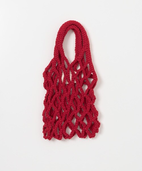 THE GOODLAND MARKET（ザグッドランドマーケット）の「PROJECT 1000　meshbag（ハンドバッグ・レディース・BLACK PT/BLUE/LIME/STRIPE/RED・One）」の17枚目の写真