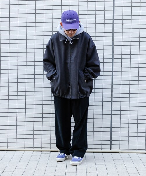 URBAN RESEARCH（アーバンリサーチ）の「Wide Dad　Dad TWEED BLOUSON（ブルゾン・メンズ・D NAVY・1/2）」の5枚目の写真