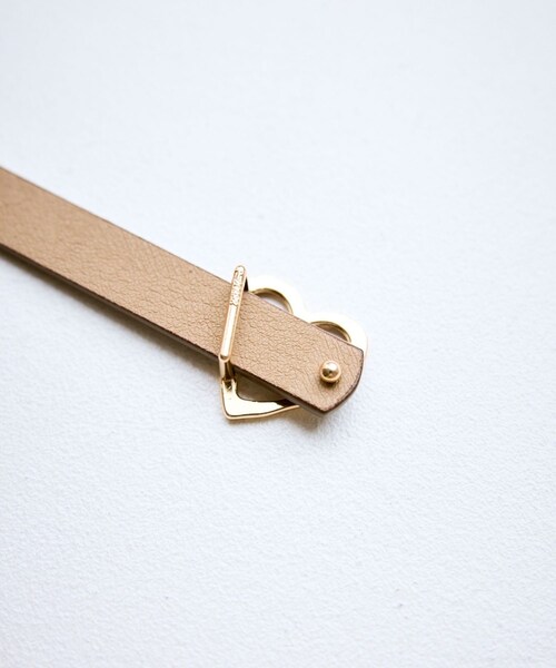 ROPE' PICNIC（ロペピクニック）の「15mmハートバックルベルト（ベルト・レディース・ブラック/ブラウン・F）」の11枚目の写真