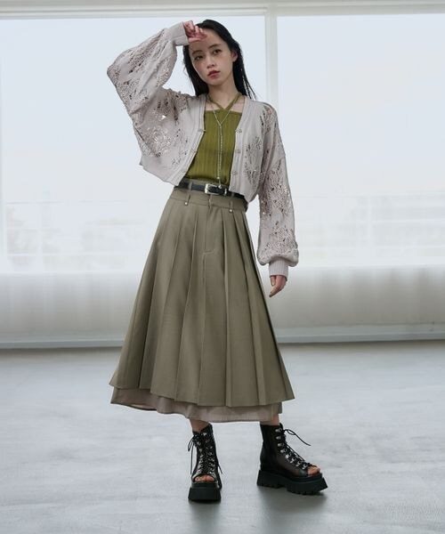 HARE（ハレ）の「ストリングリブタンクトップ（その他・ホワイト05/ブラック09/グレー18/レッド35/イエロー65/ブルー85・FREE）」の15枚目の写真