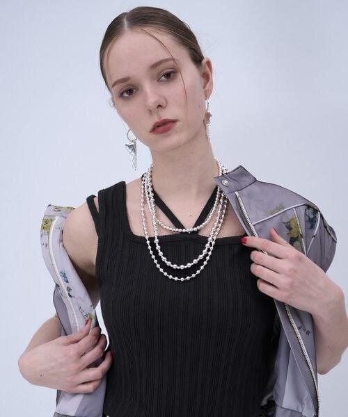 HARE（ハレ）の「ストリングリブタンクトップ（その他・ホワイト05/ブラック09/グレー18/レッド35/イエロー65/ブルー85・FREE）」の22枚目の写真