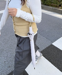 【完全遮光100%】【晴雨兼用】長傘(ドット)