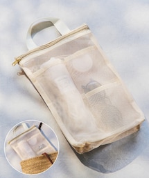 salut! | 3ポケット付きメッシュポーチ縦(ポーチ)