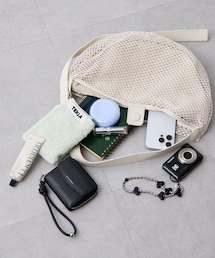 COLLAGE GALLARDAGALANTE | 【PAPILLONNER/パピヨネ】ラウンドメッシュバッグ(ショルダーバッグ)