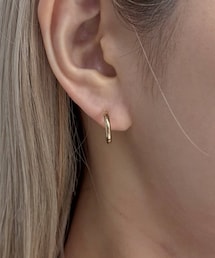 ＜樹脂＞フープイヤリング