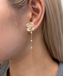 Lattice | フラワーイヤリング(イヤリング)