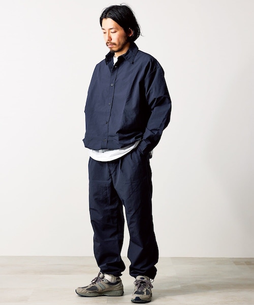 3coins（3coins）の「ウィークエンドセットアップ（その他トップス・メンズ・ブラック/ネイビー・FREE）」の2枚目の写真