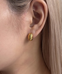 ＜ステンレス＞シンプルイヤリング