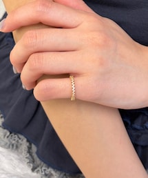 ストーンピンキーリング