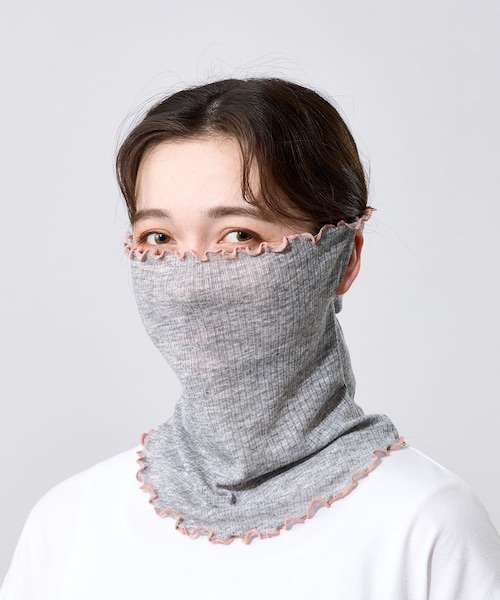3coins(3coins)の「UVメローフェイスカバー(ファッション雑貨・レディース・グレー/ブラウン・FREE)」の1枚目の写真