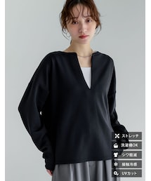 Re:EDIT | マシュマロポンチスキッパートップス - トップス通販 | 人気レディースファッション - Re:EDIT(リエディ)