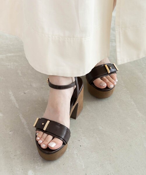 RANDA（ランダ）の「アンクルストラップストームサンダル（その他・レディース・その他）」の2枚目の写真