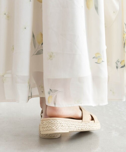 RANDA（ランダ）の「エンボスモノグラムジュートサンダル（その他・レディース・その他）」の20枚目の写真