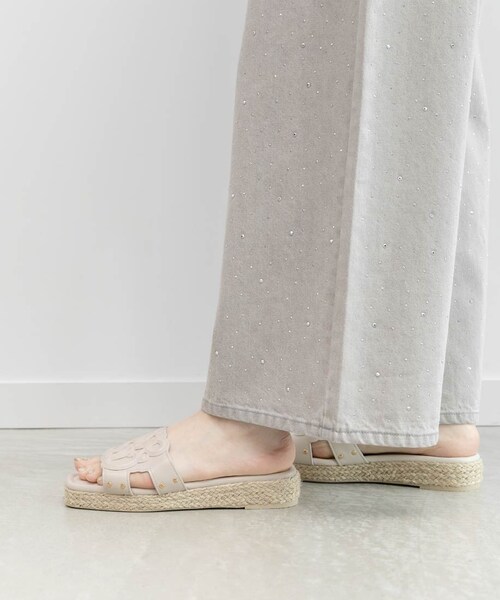 RANDA（ランダ）の「エンボスモノグラムジュートサンダル（その他・レディース・その他）」の7枚目の写真