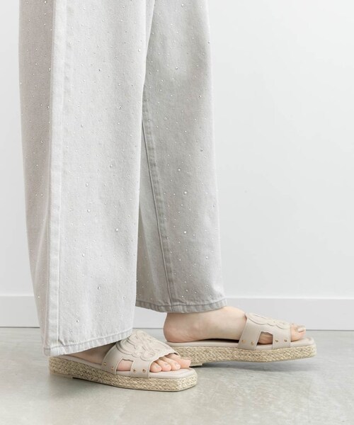 RANDA（ランダ）の「エンボスモノグラムジュートサンダル（その他・レディース・その他）」の8枚目の写真