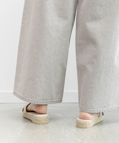 RANDA（ランダ）の「エンボスモノグラムジュートサンダル（その他・レディース・その他）」の9枚目の写真