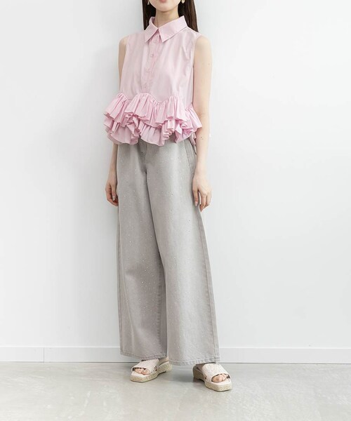 RANDA（ランダ）の「エンボスモノグラムジュートサンダル（その他・レディース・その他）」の11枚目の写真