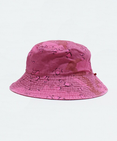 RNA(アールエヌエー)の「【sublimeroe / サブライムロー】E5212 DYED CAMO SAFARIHAT(帽子・レディース・ブラック/ターコイズ/ローズ)」の3枚目の写真