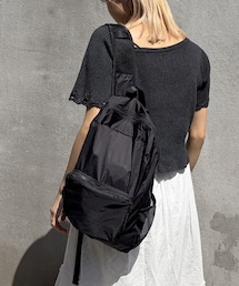 【折りたためる】ナイロンバックパック