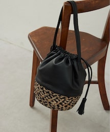 GALLARDAGALANTE | 【近日予約開始】【Jhuri Shate】ドローストリングバッグ(ショルダーバッグ)