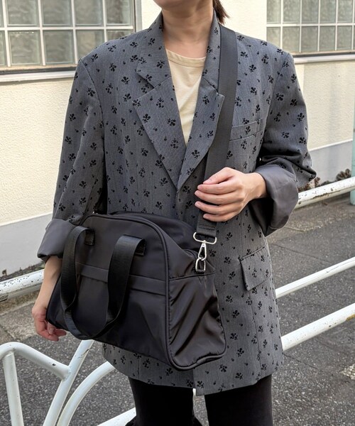 Lattice(Lattice)の「【大容量】ボストンバッグ(バッグ・レディース・ブラック・FREE)」の1枚目の写真