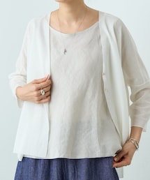 BEARDSLEY | リネンバイヤスタンクトップ(タンクトップ)