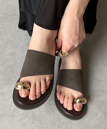 DouDou | GOLDリングサンダル(その他シューズ)