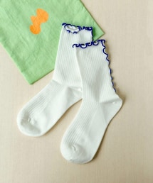 バイカラーメロウソックス